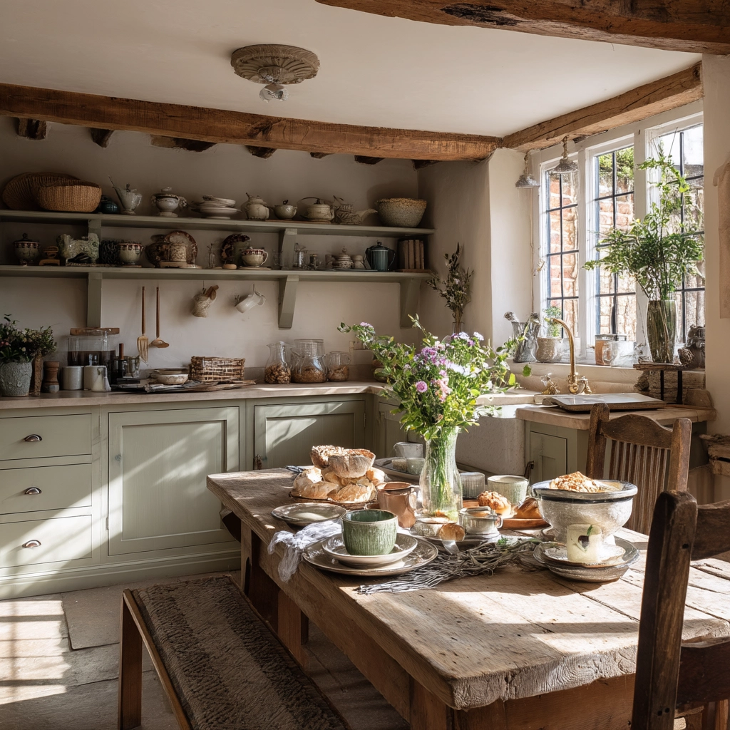 moody farmhouse kitchen 56