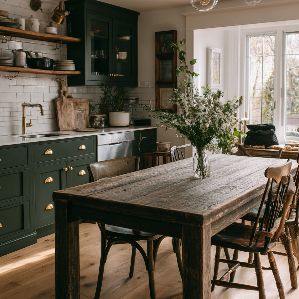 moody farmhouse kitchen 9