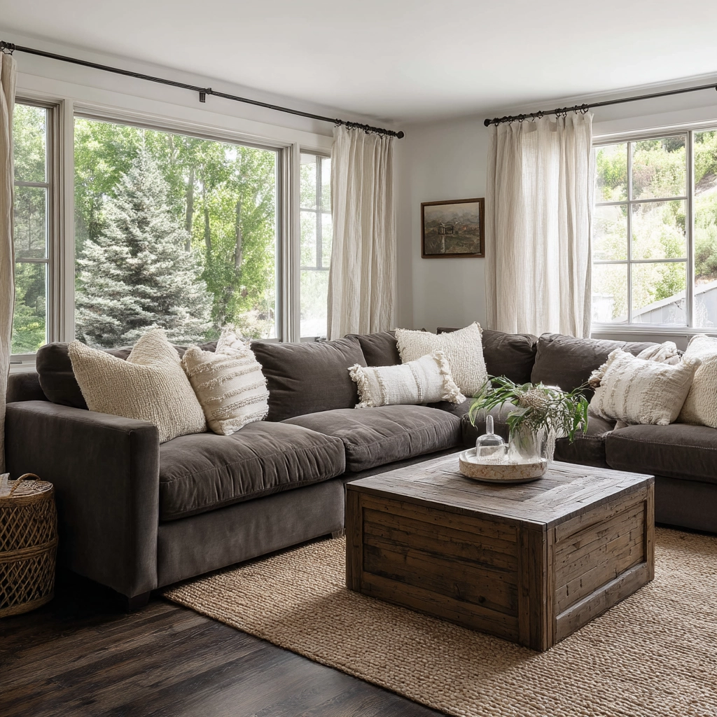 moody neutral living room 3