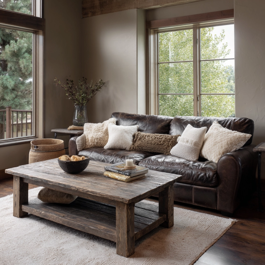moody neutral living room 37