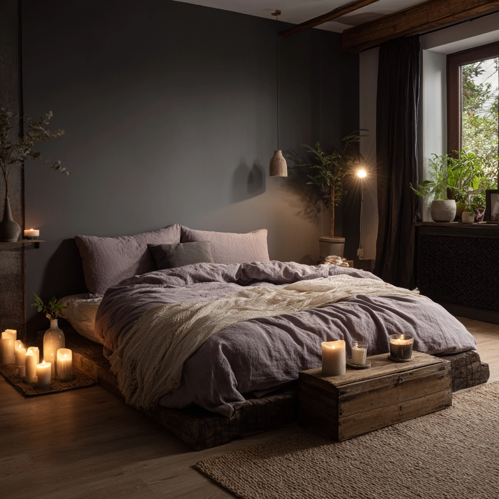 moody romantic bedroom 10