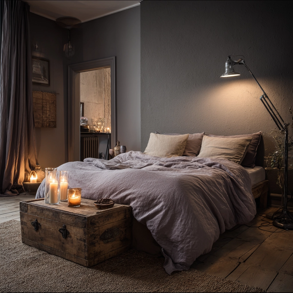 moody romantic bedroom 12