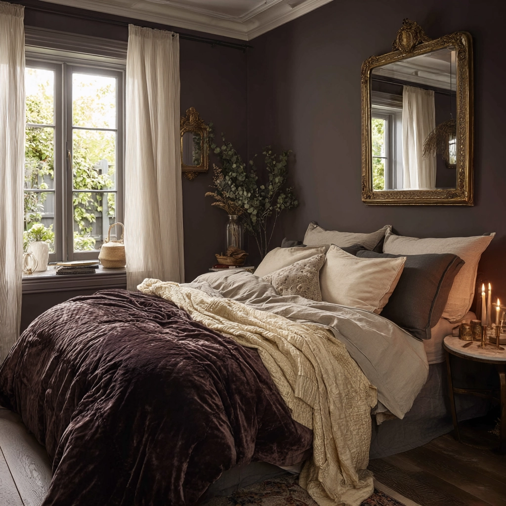 moody romantic bedroom 13