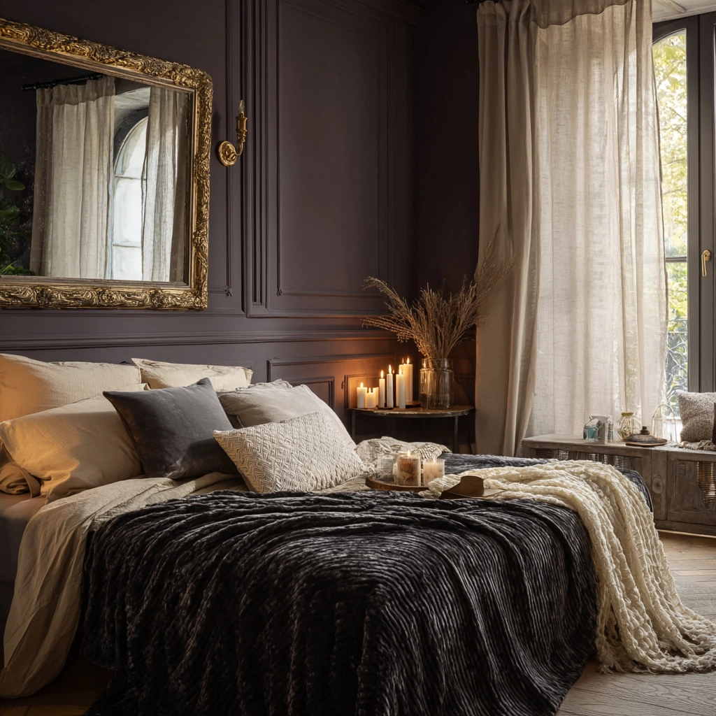 moody romantic bedroom 14