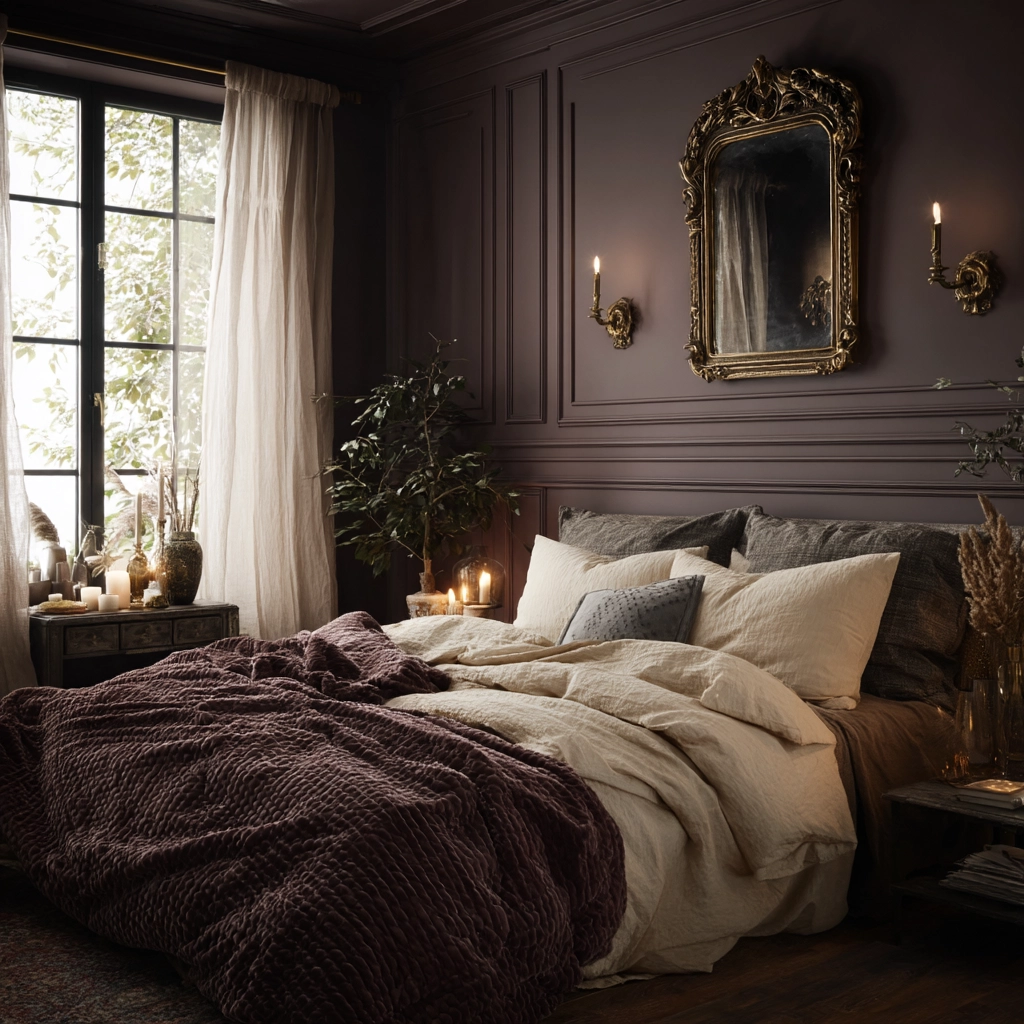 moody romantic bedroom 15