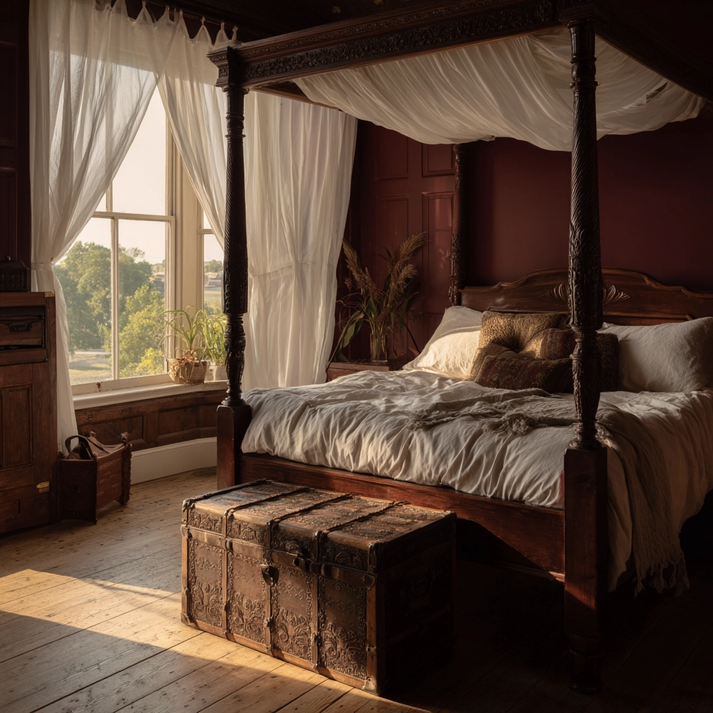 moody romantic bedroom 23