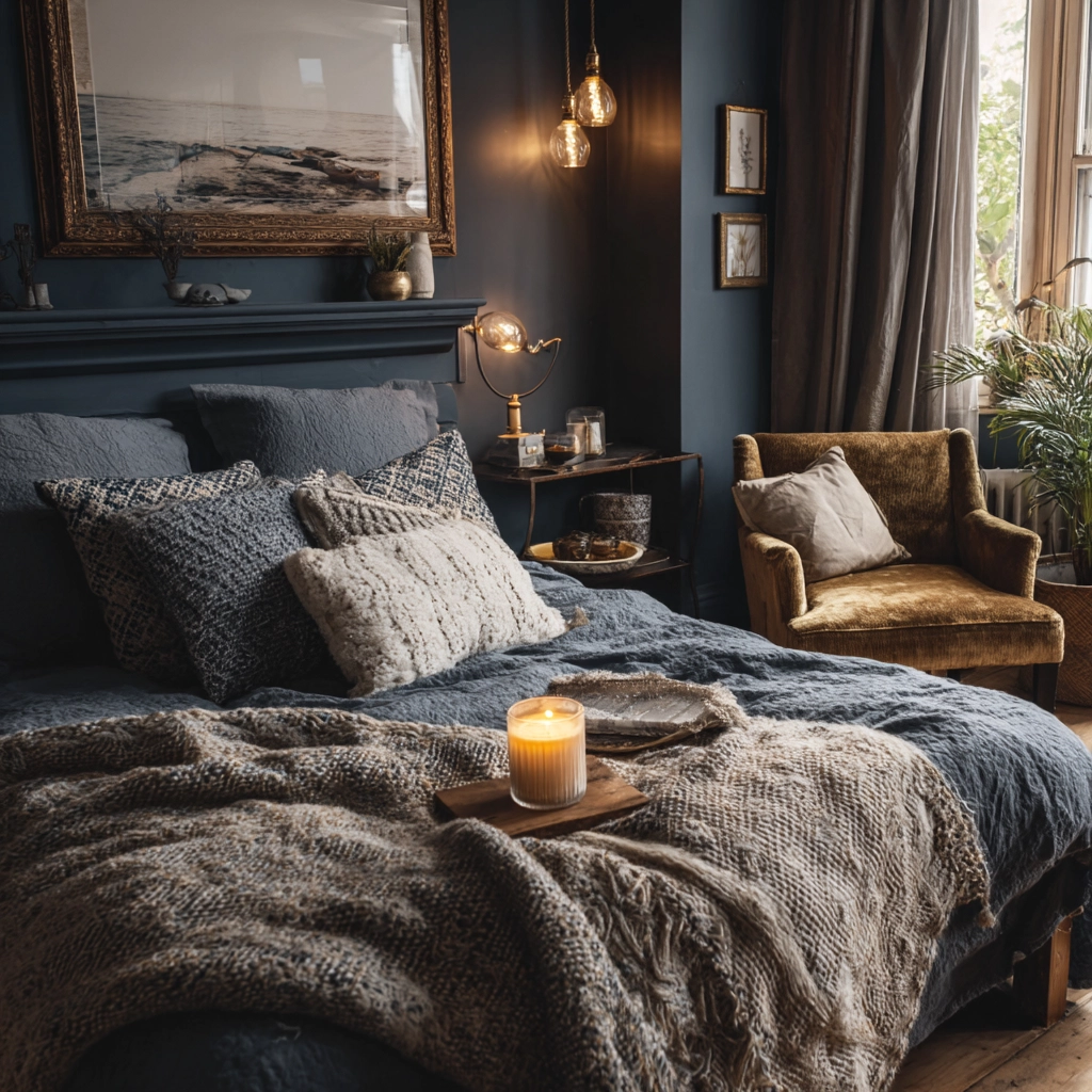 moody romantic bedroom 25