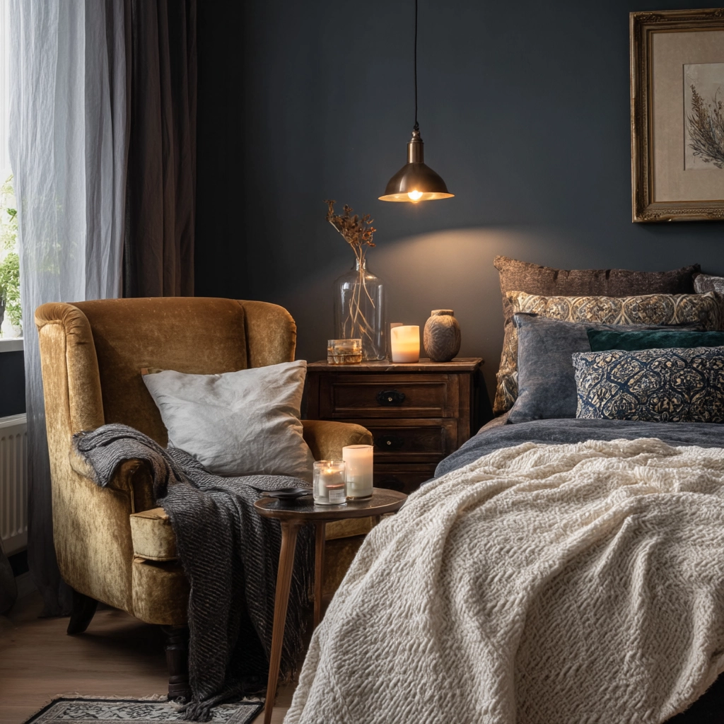 moody romantic bedroom 26