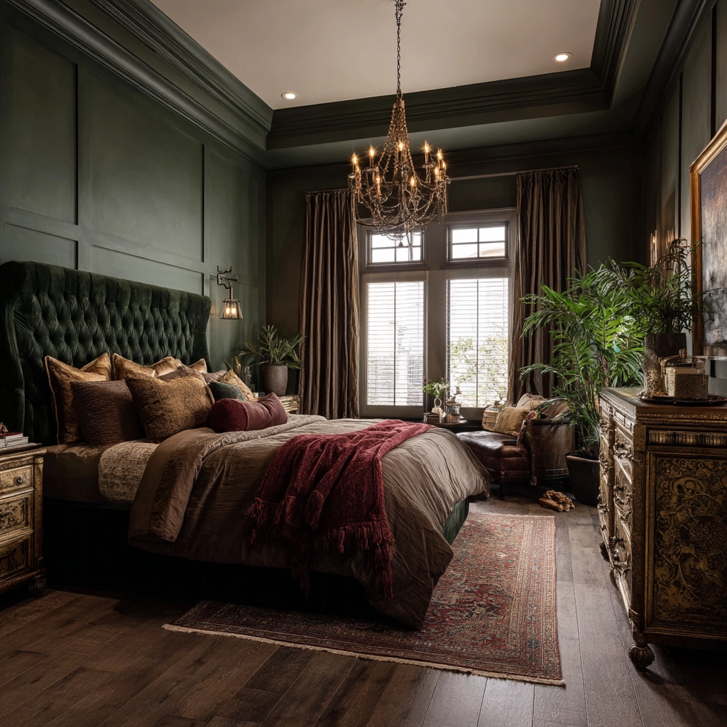 moody romantic bedroom 38