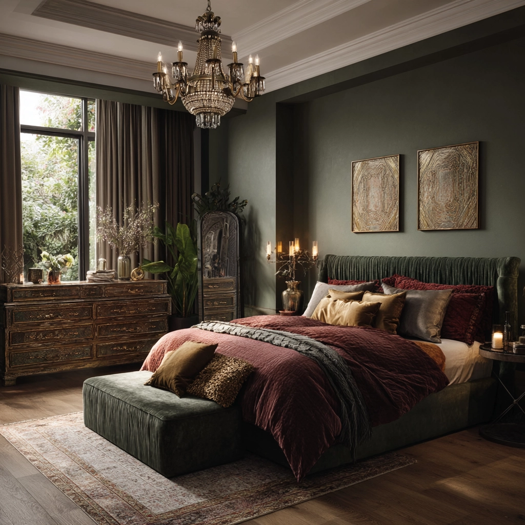 moody romantic bedroom 39