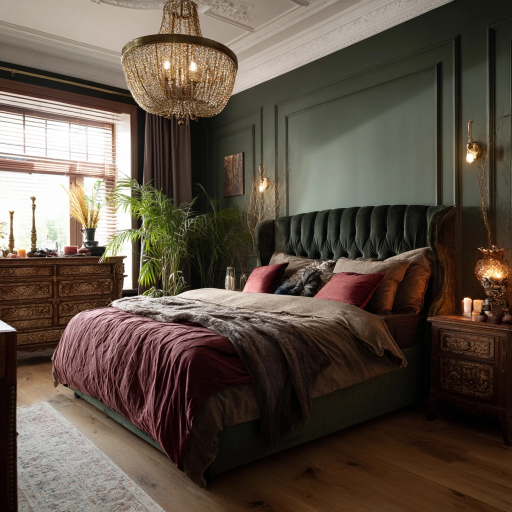moody romantic bedroom 40