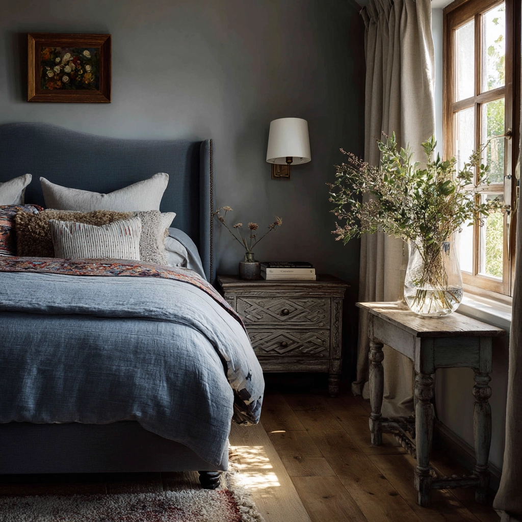 moody romantic bedroom 48