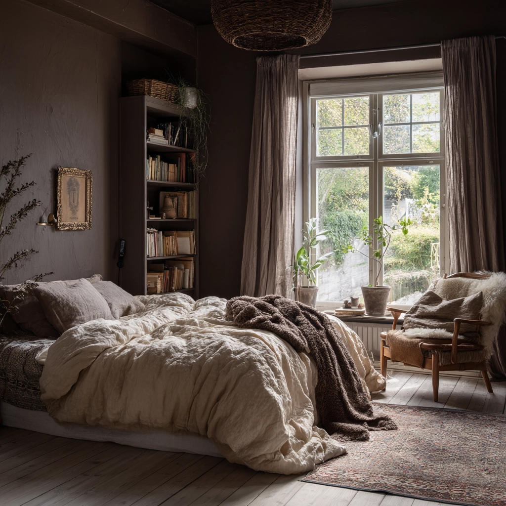 moody romantic bedroom 57