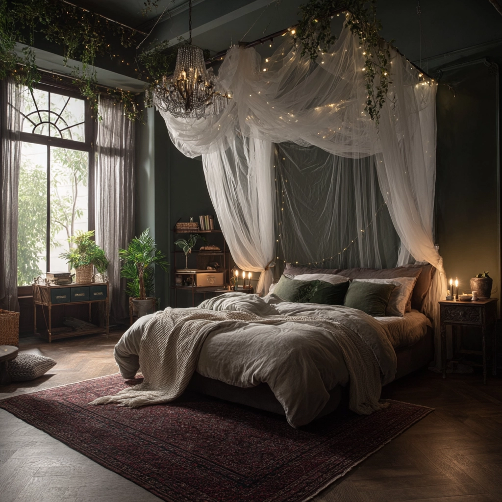 moody romantic bedroom 8