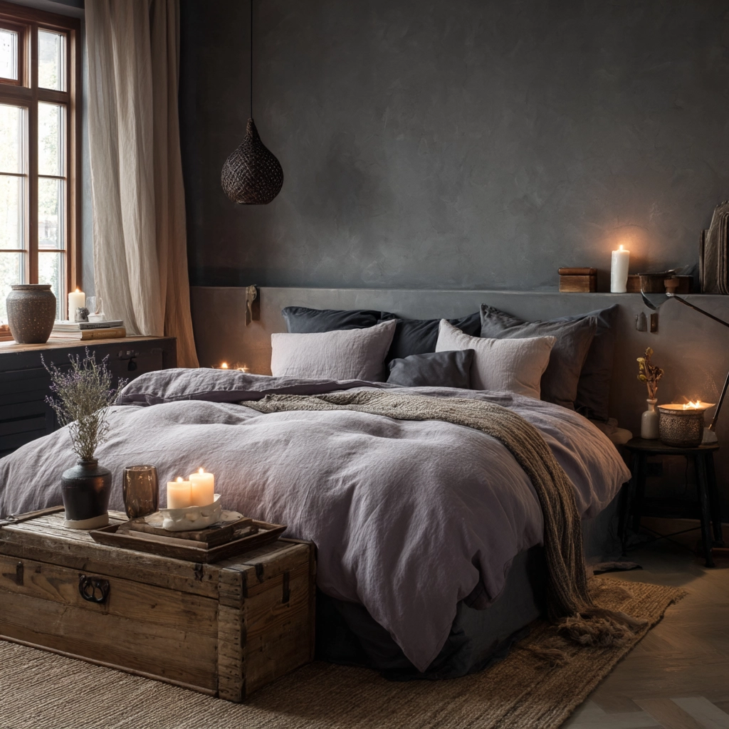 moody romantic bedroom 9