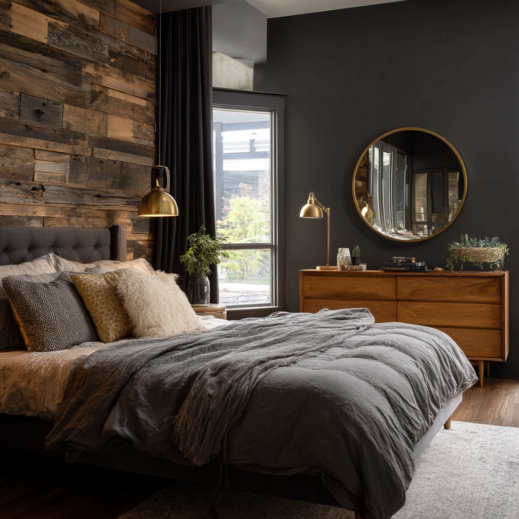 moody vintage bedroom 13