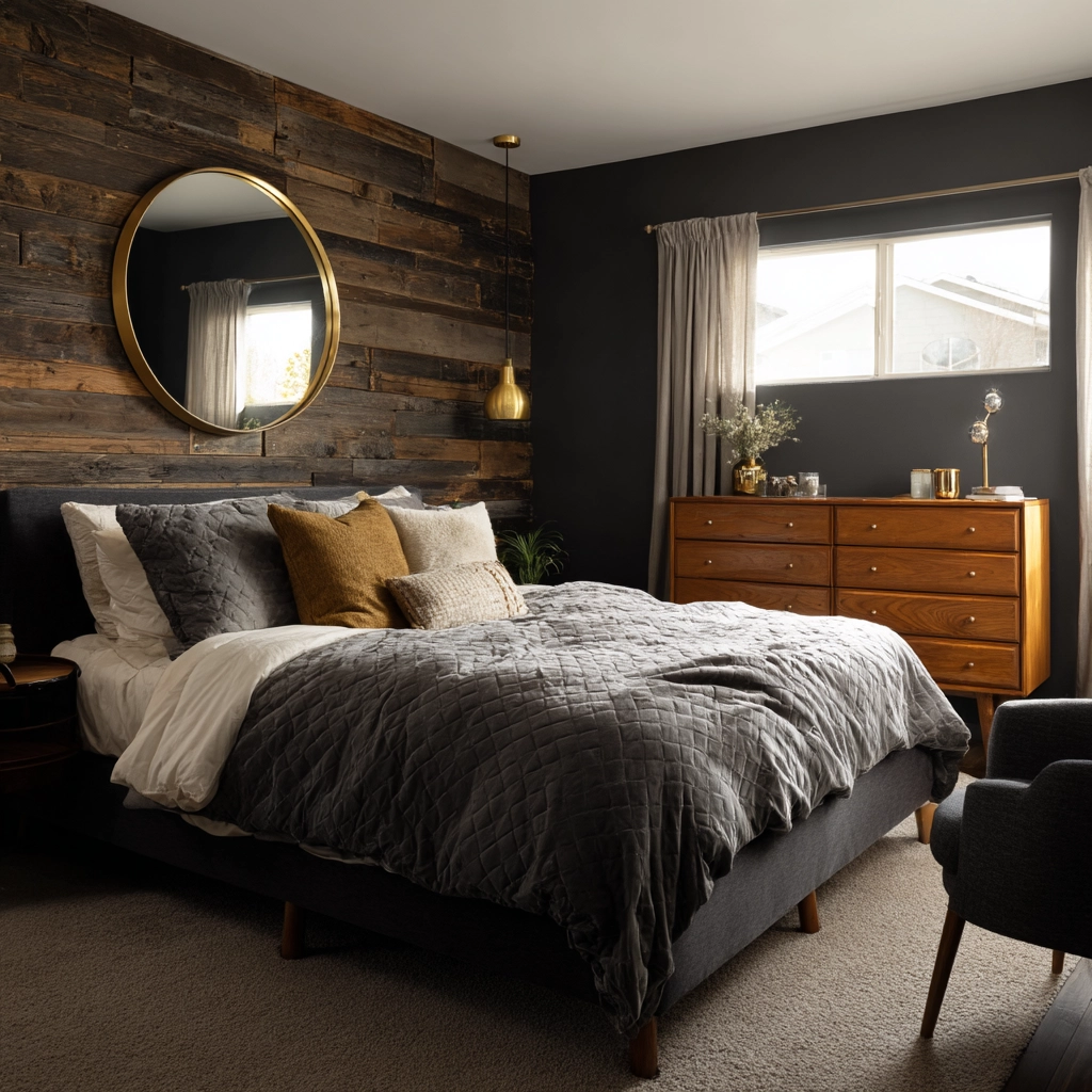 moody vintage bedroom 14