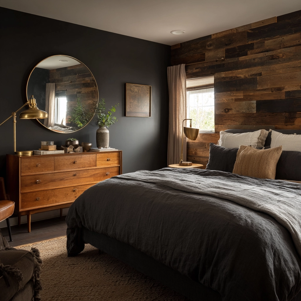 moody vintage bedroom 15