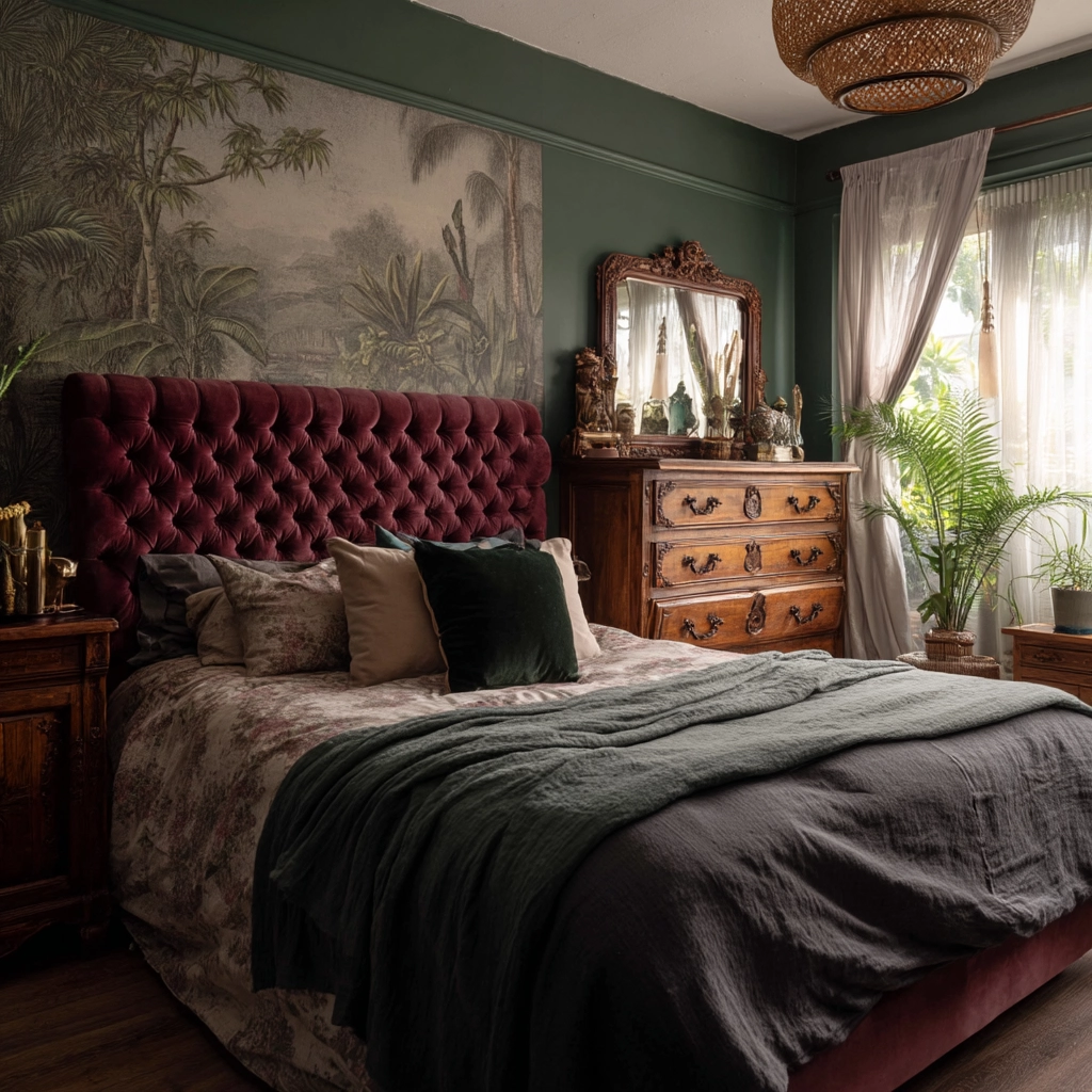 moody vintage bedroom 3