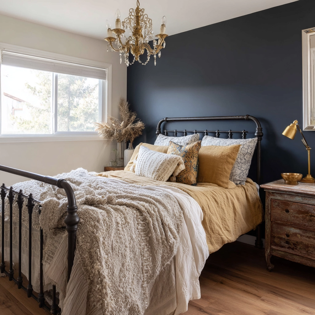moody vintage bedroom 7