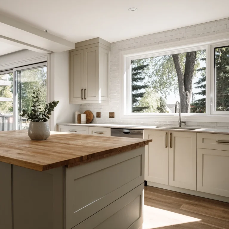 neutral kitchen cabinets 1