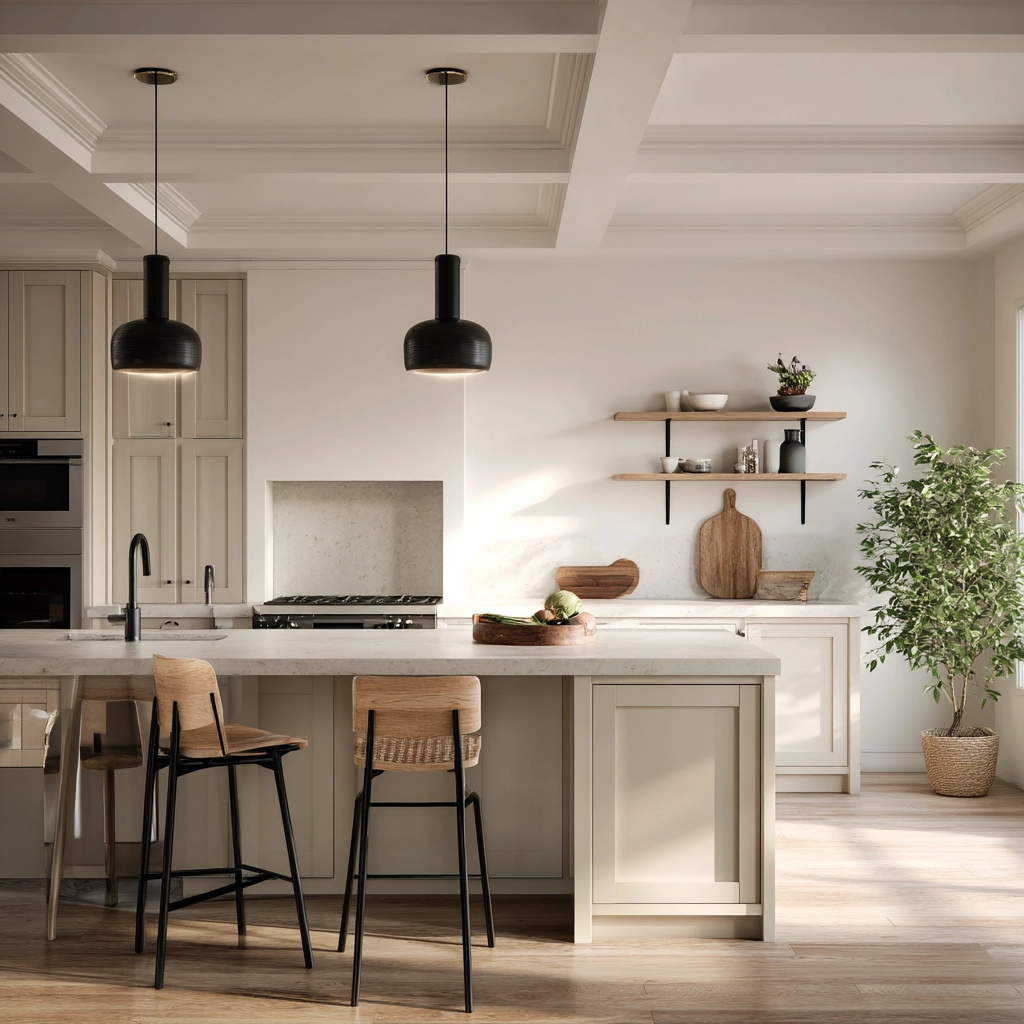 neutral kitchen cabinets 12