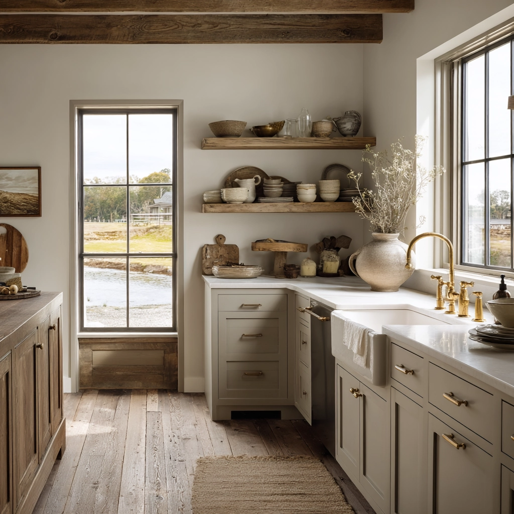 neutral kitchen cabinets 7