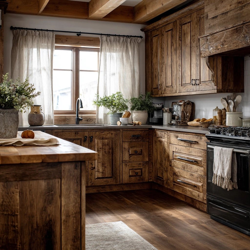oak kitchen cabinets 14