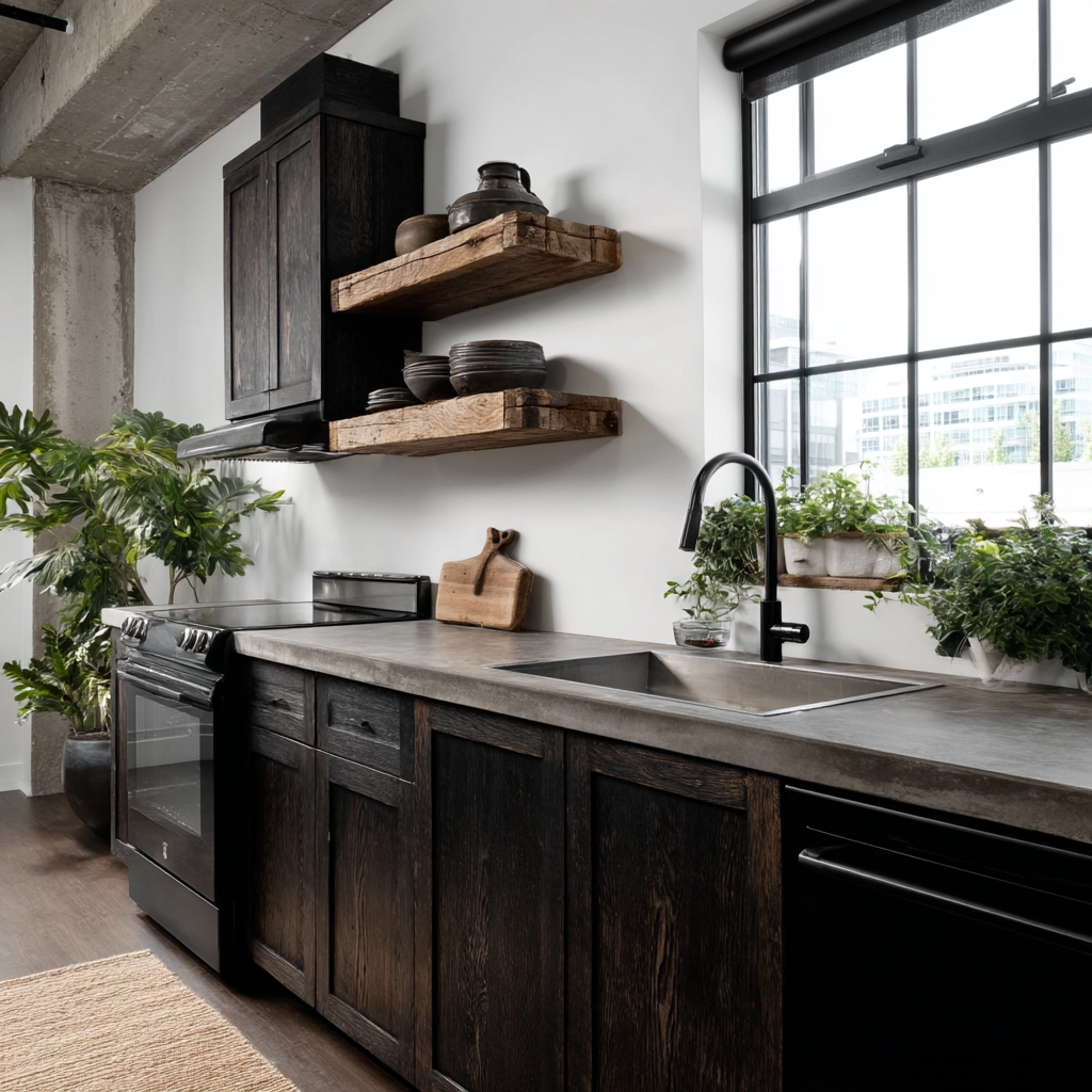 oak kitchen cabinets 24