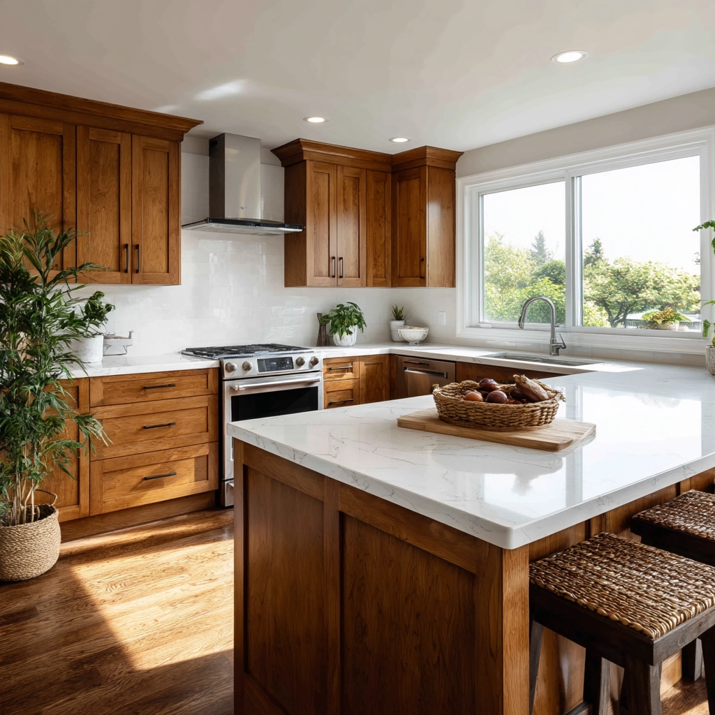 oak kitchen cabinets 4