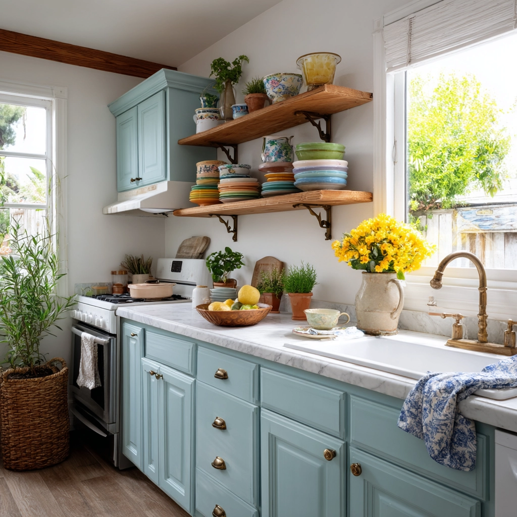 oak kitchen cabinets 43