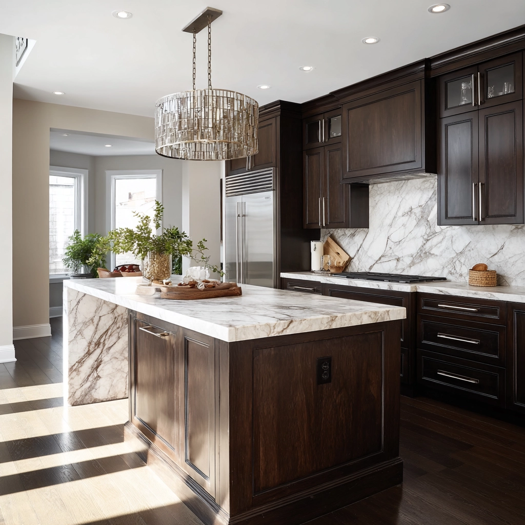 oak kitchen cabinets 45