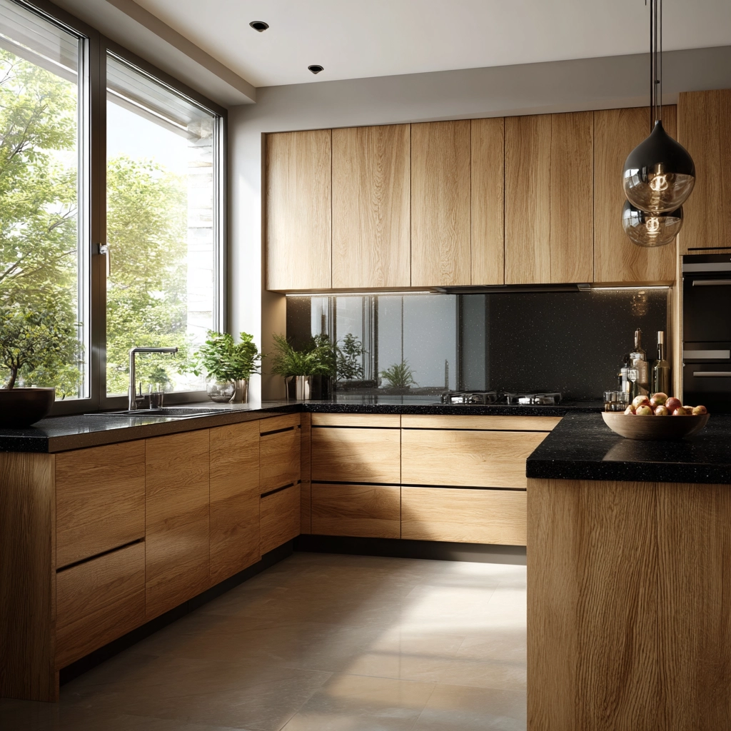 oak kitchen cabinets 9