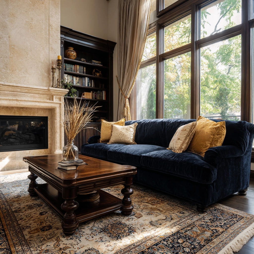 old money living room 1