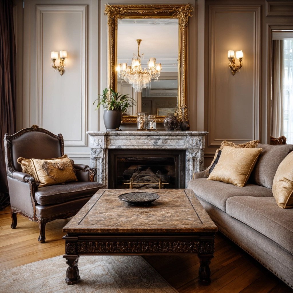 old money living room 45