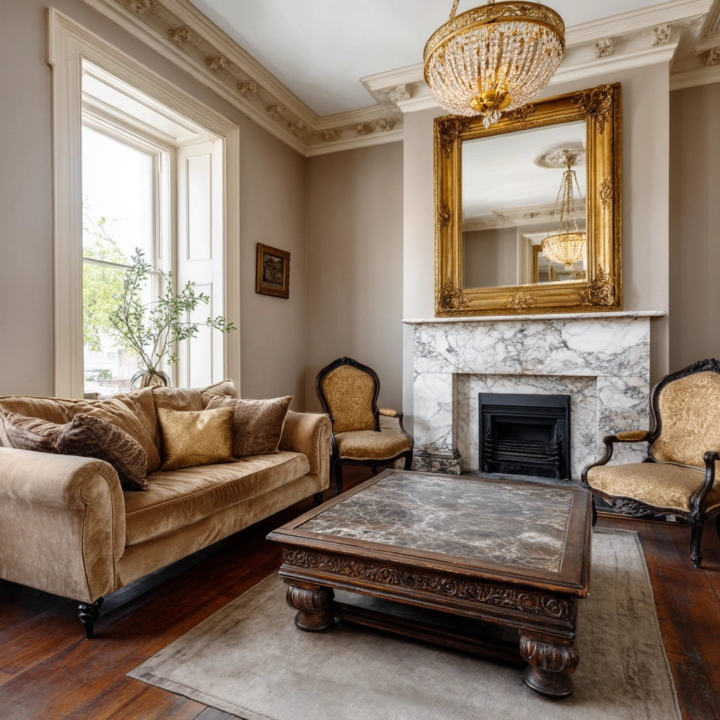 old money living room 46