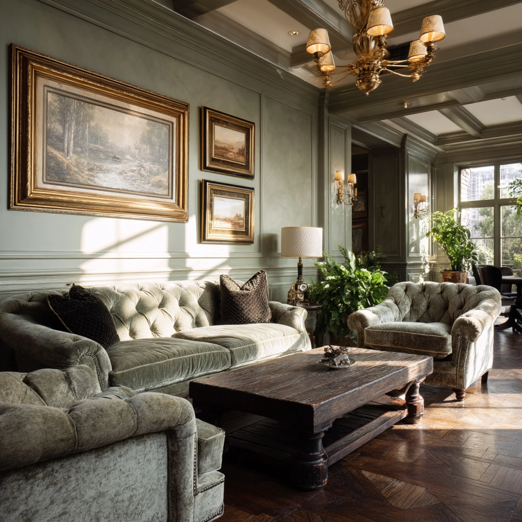 old money living room 7