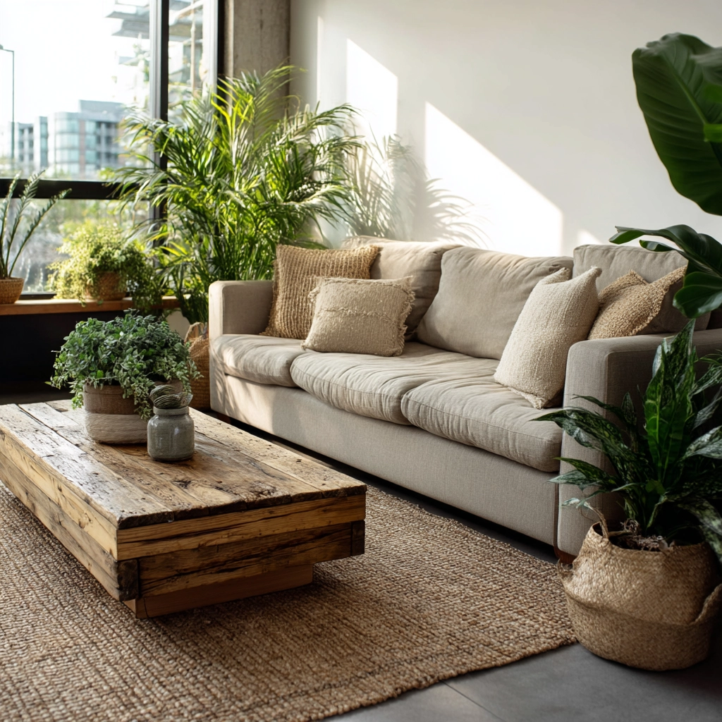 organic living room 60