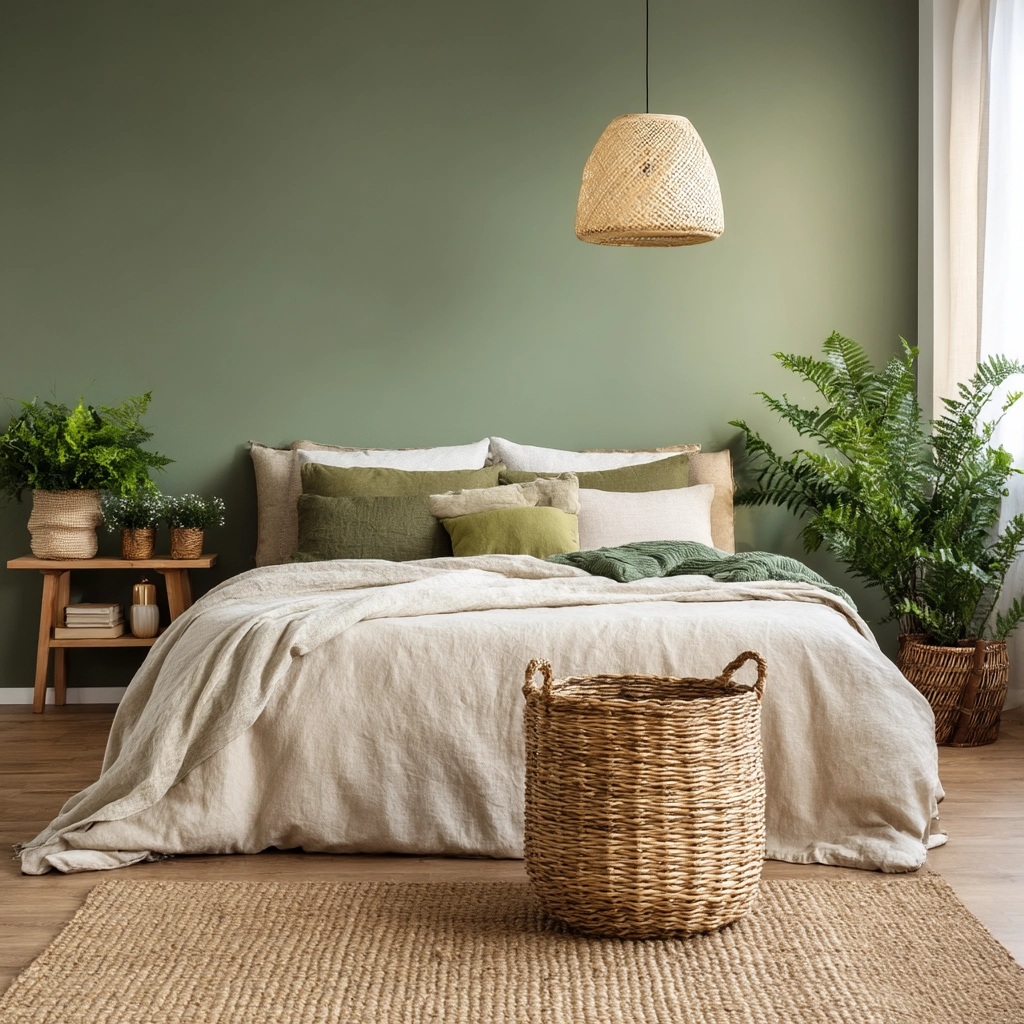 organic modern bedroom 13