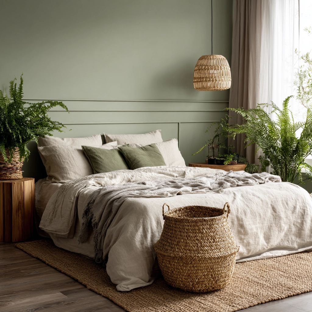 organic modern bedroom 16