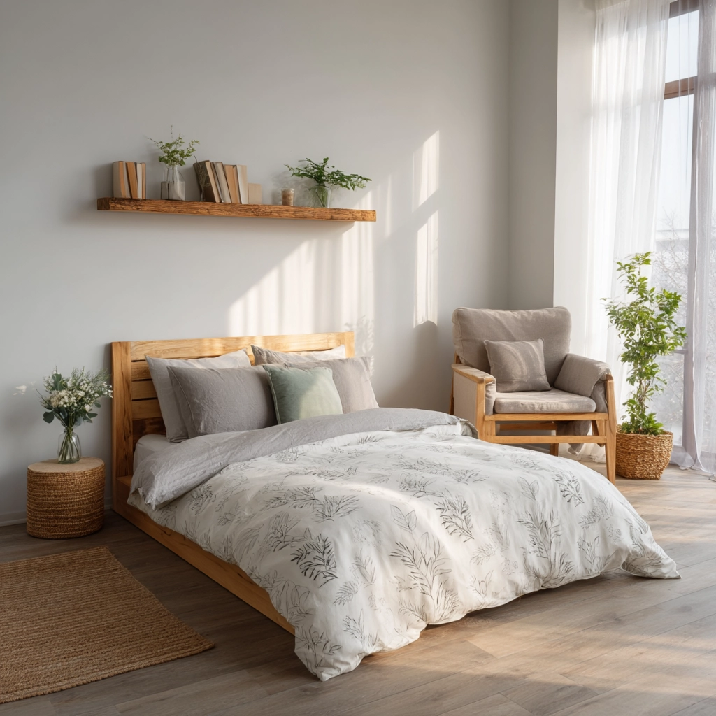 organic modern bedroom 17