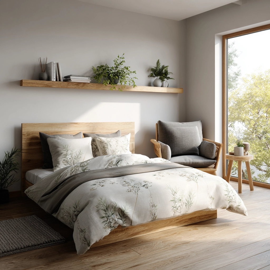 organic modern bedroom 18