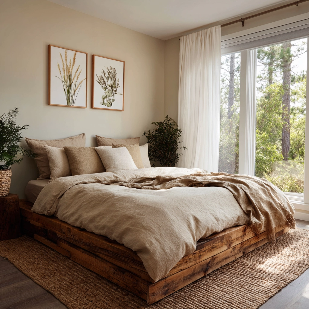 organic modern bedroom 2