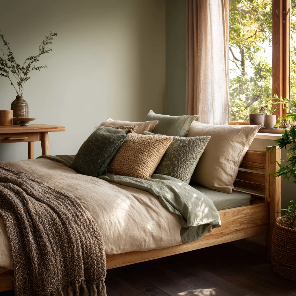 organic modern bedroom 27