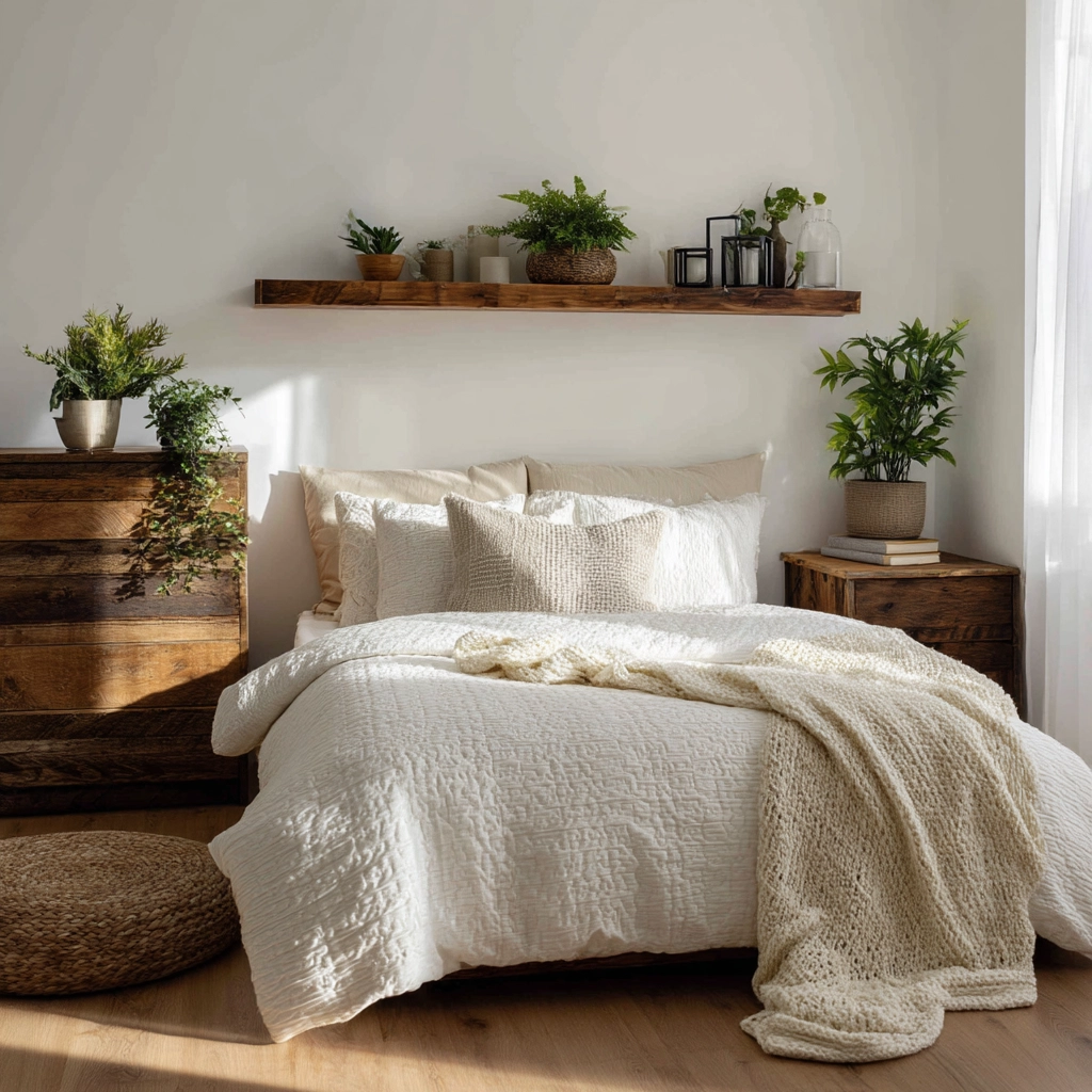 organic modern bedroom 35