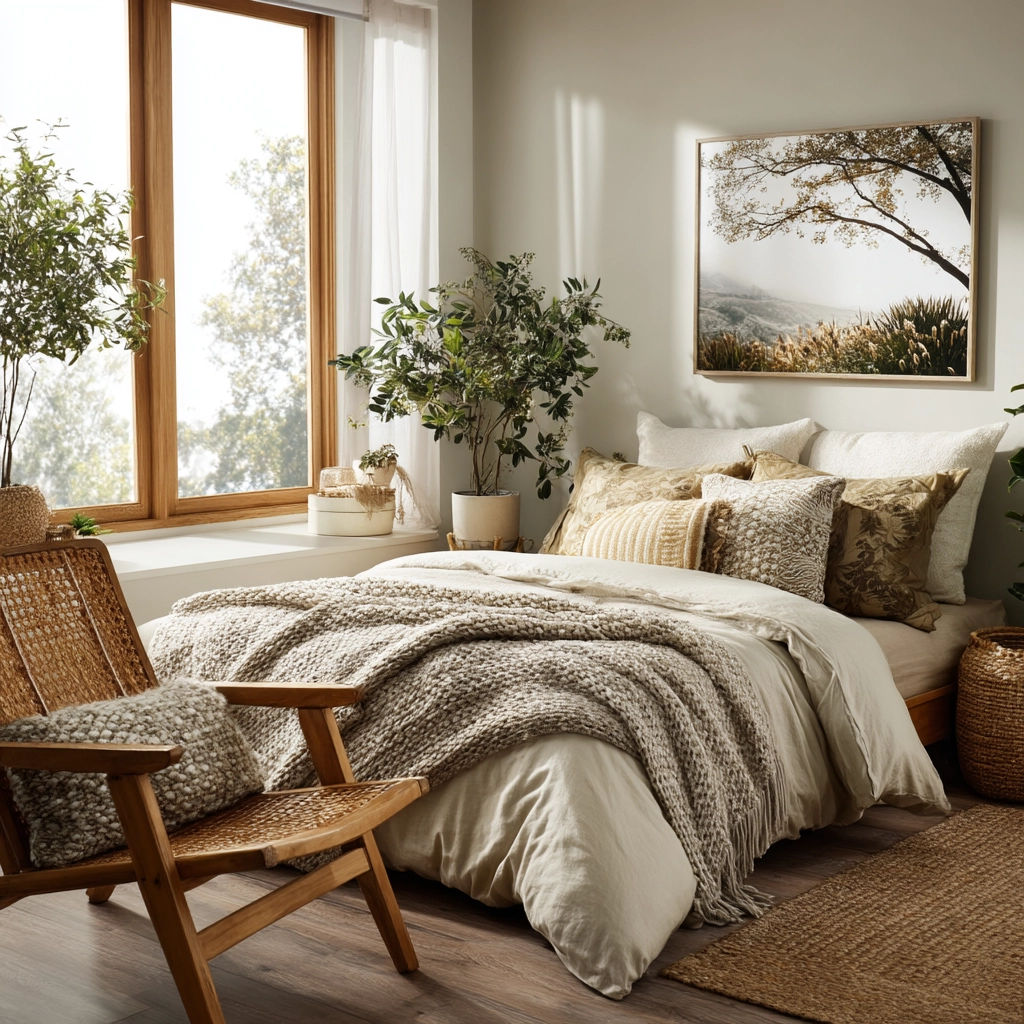organic modern bedroom 38