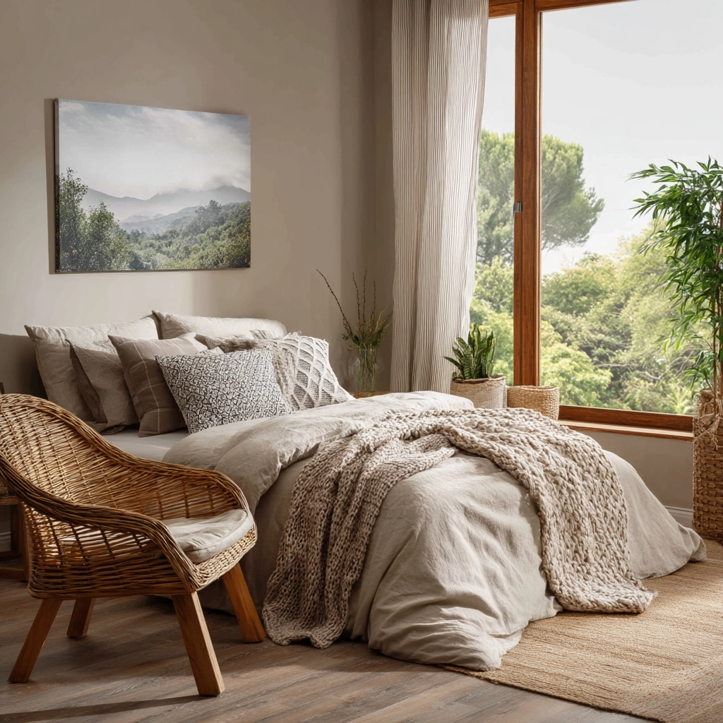 organic modern bedroom 39
