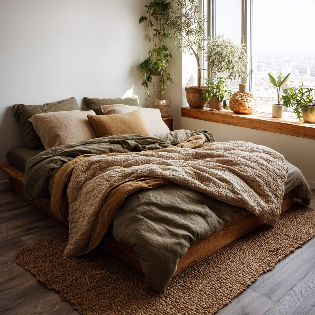 organic modern bedroom 49