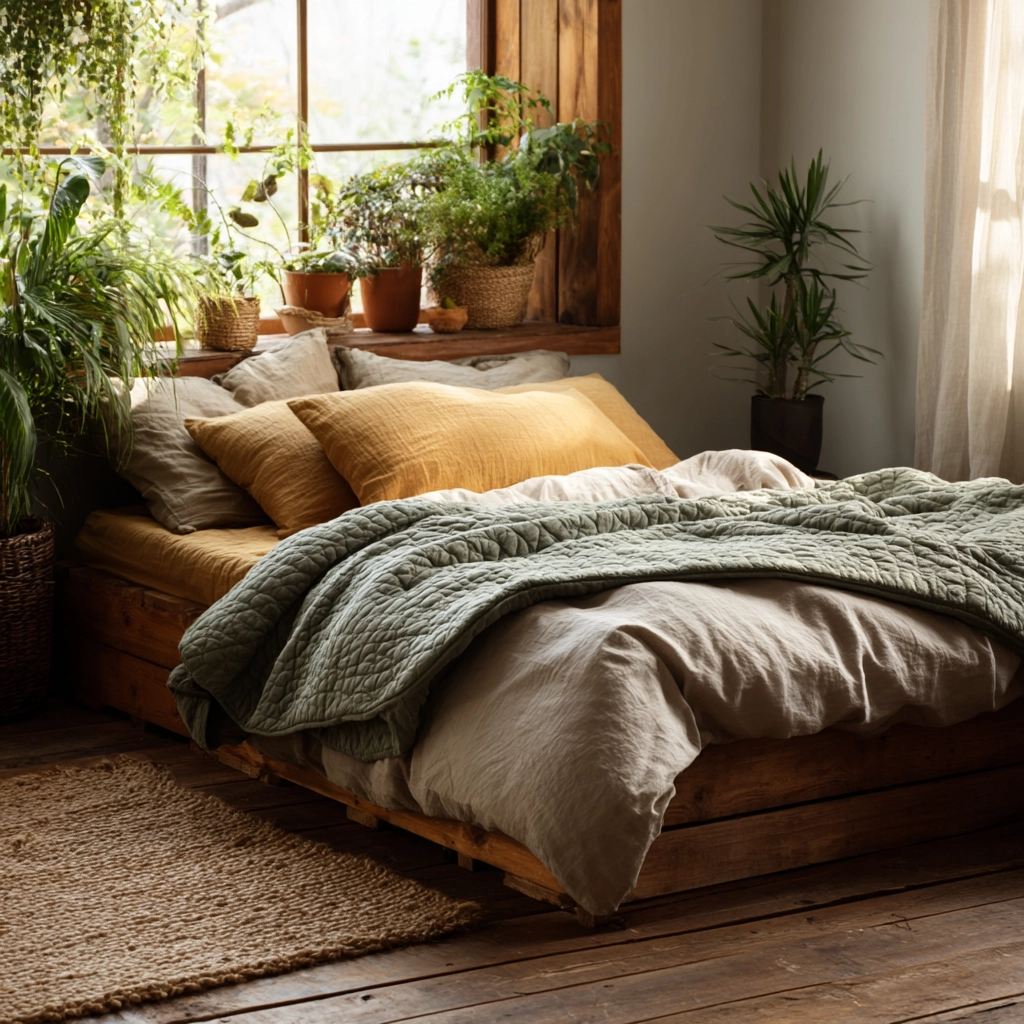 organic modern bedroom 52