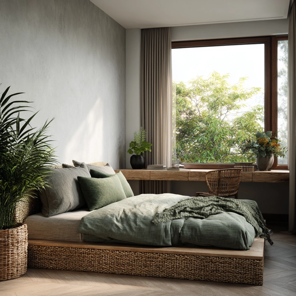organic modern bedroom 56